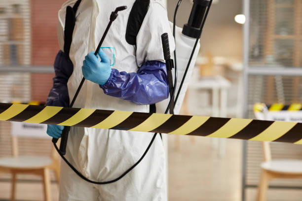 Professional Infectious Disease Decontamination technician working in Hallam, PA